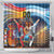 Custom Spain and Argentina Football Shower Curtain Finalissima Make History Together