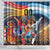 Custom Spain and Argentina Football Shower Curtain Finalissima Make History Together