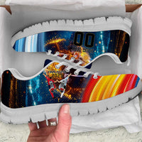 Custom Spain and Argentina Football Sneakers Finalissima Make History Together - Wonder Print Shop