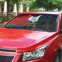 Kenya 254 Auto Sun Shade Kenyan Flag Map Double Lion Shield - Wonder Print Shop