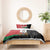 Kenya 254 Bedding Set Kenyan Flag Map Double Lion Shield - Wonder Print Shop