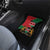 Kenya 254 Car Mats Kenyan Flag Map Double Lion Shield - Wonder Print Shop
