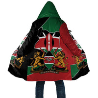 Kenya 254 Cloak Kenyan Flag Map Double Lion Shield - Wonder Print Shop