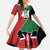 Kenya 254 Family Matching Mermaid Dress and Hawaiian Shirt Kenyan Flag Map Double Lion Shield - Wonder Print Shop