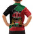 Kenya 254 Family Matching Off Shoulder Short Dress and Hawaiian Shirt Kenyan Flag Map Double Lion Shield - Wonder Print Shop