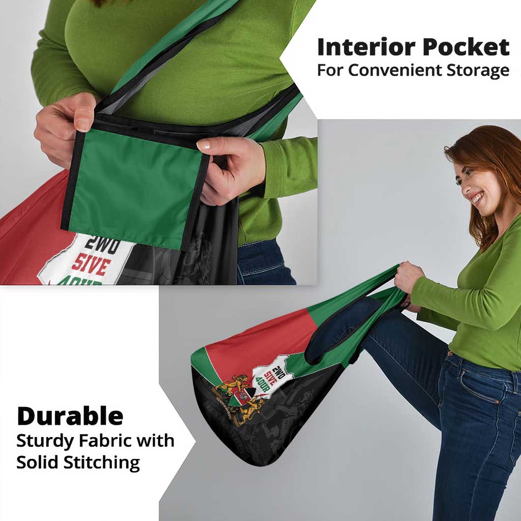 Kenya 254 Grocery Bag Kenyan Flag Map Double Lion Shield - Wonder Print Shop