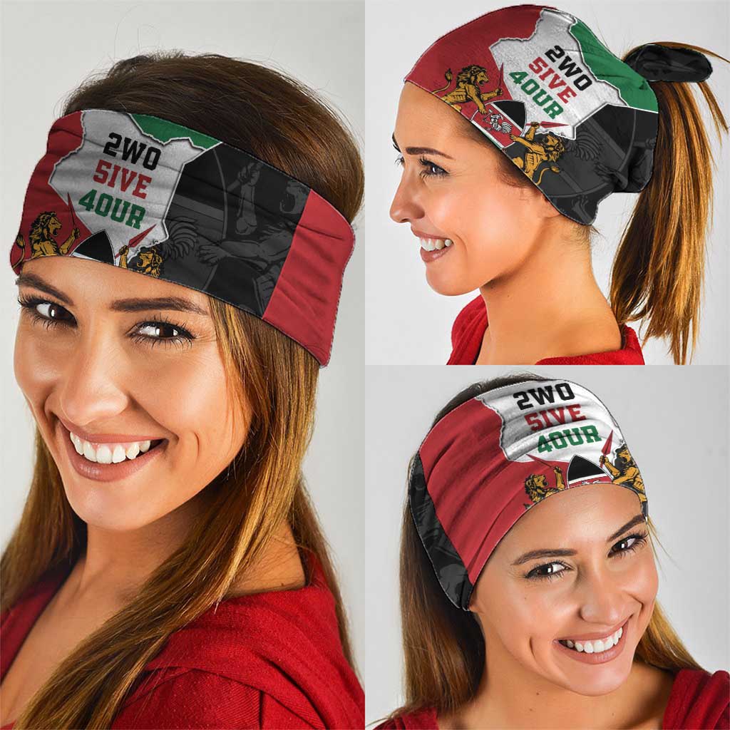Kenya 254 Neck Gaiter Kenyan Flag Map Double Lion Shield - Wonder Print Shop
