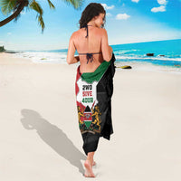 Kenya 254 Sarong Kenyan Flag Map Double Lion Shield - Wonder Print Shop