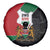 Kenya 254 Spare Tire Cover Kenyan Flag Map Double Lion Shield - Wonder Print Shop