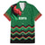 Kenya Cricket Custom Family Matching Long Sleeve Bodycon Dress and Hawaiian Shirt Green Lion Head with Kenyan Pattern - Wonder Print Shop