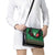 Kenya Cricket Custom Shoulder Handbag Green Lion Head with Kenyan Pattern - Wonder Print Shop