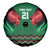 Kenya Cricket Custom Spare Tire Cover Green Lion Head with Kenyan Pattern - Wonder Print Shop