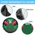 Kenya Cricket Custom Spare Tire Cover Green Lion Head with Kenyan Pattern - Wonder Print Shop