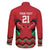 Kenya Cricket Custom Family Matching Mermaid Dress and Hawaiian Shirt Red Lion Head with Kenyan Pattern - Wonder Print Shop