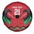 Kenya Cricket Custom Spare Tire Cover Red Lion Head with Kenyan Pattern - Wonder Print Shop