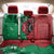 Personalized Kenya Maasai Shield Back Car Seat Cover Green Red Kenyan Lion Half Style - Wonder Print Shop