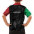 Personalized Kenya Maasai Shield Family Matching Off The Shoulder Long Sleeve Dress and Hawaiian Shirt Green Red Kenyan Lion Half Style - Wonder Print Shop