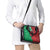 Personalized Kenya Maasai Shield Shoulder Handbag Green Red Kenyan Lion Half Style - Wonder Print Shop