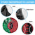 Personalized Kenya Maasai Shield Spare Tire Cover Green Red Kenyan Lion Half Style - Wonder Print Shop