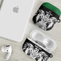 Kenya Rugby Custom AirPods Case Black Kenyan 22-23 Motif - Wonder Print Shop