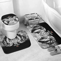 Kenya Rugby Custom Bathroom Set Black Kenyan 22-23 Motif - Wonder Print Shop