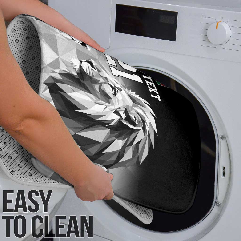 Kenya Rugby Custom Bathroom Set Black Kenyan 22-23 Motif - Wonder Print Shop