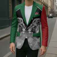 Kenya Rugby Custom Blazer Black Kenyan 22-23 Motif - Wonder Print Shop