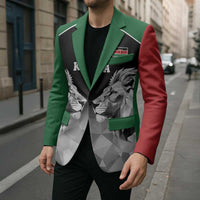 Kenya Rugby Custom Blazer Black Kenyan 22-23 Motif - Wonder Print Shop
