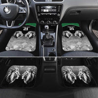 Kenya Rugby Custom Car Mats Black Kenyan 22-23 Motif - Wonder Print Shop