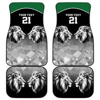 Kenya Rugby Custom Car Mats Black Kenyan 22-23 Motif - Wonder Print Shop
