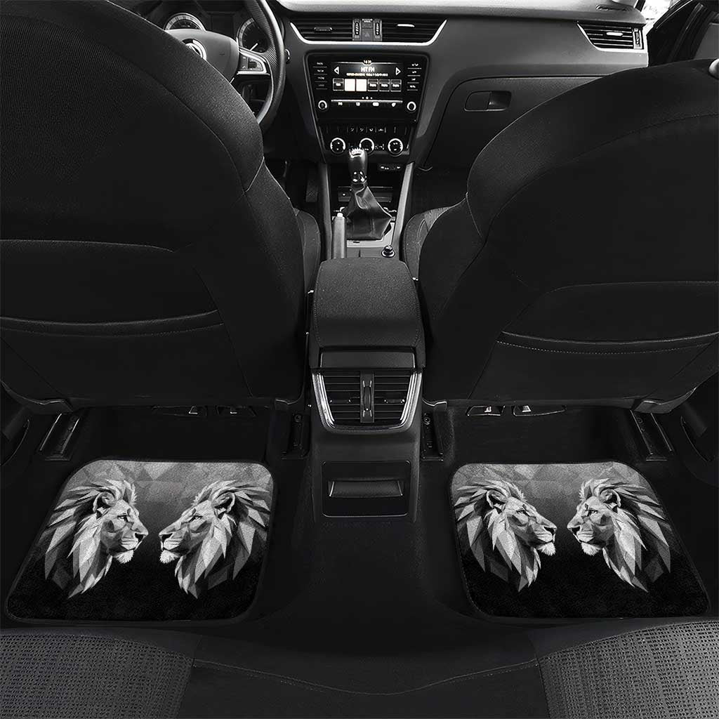 Kenya Rugby Custom Car Mats Black Kenyan 22-23 Motif - Wonder Print Shop