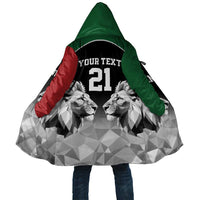 Kenya Rugby Custom Cloak Black Kenyan 22-23 Motif - Wonder Print Shop