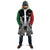 Kenya Rugby Custom Cloak Black Kenyan 22-23 Motif - Wonder Print Shop