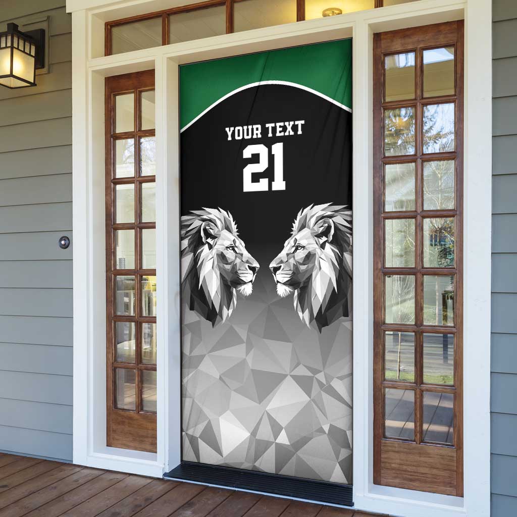 Kenya Rugby Custom Door Cover Black Kenyan 22-23 Motif - Wonder Print Shop