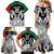 Kenya Rugby Custom Family Matching Mermaid Dress and Hawaiian Shirt Black Kenyan 22-23 Motif - Wonder Print Shop