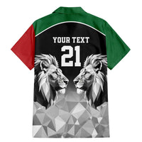 Kenya Rugby Custom Family Matching Mermaid Dress and Hawaiian Shirt Black Kenyan 22-23 Motif - Wonder Print Shop