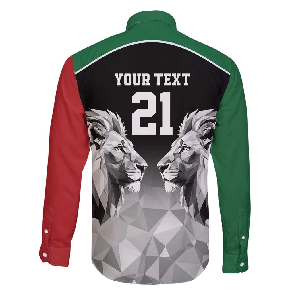 Kenya Rugby Custom Family Matching Mermaid Dress and Hawaiian Shirt Black Kenyan 22-23 Motif - Wonder Print Shop