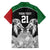 Kenya Rugby Custom Family Matching Off The Shoulder Long Sleeve Dress and Hawaiian Shirt Black Kenyan 22-23 Motif - Wonder Print Shop