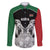 Kenya Rugby Custom Family Matching Off The Shoulder Long Sleeve Dress and Hawaiian Shirt Black Kenyan 22-23 Motif - Wonder Print Shop