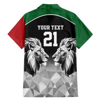 Kenya Rugby Custom Family Matching Puletasi and Hawaiian Shirt Black Kenyan 22-23 Motif - Wonder Print Shop