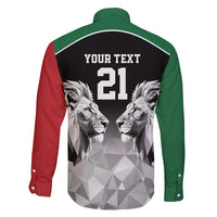 Kenya Rugby Custom Family Matching Short Sleeve Bodycon Dress and Hawaiian Shirt Black Kenyan 22-23 Motif - Wonder Print Shop