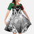 Kenya Rugby Custom Family Matching Summer Maxi Dress and Hawaiian Shirt Black Kenyan 22-23 Motif - Wonder Print Shop