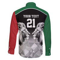 Kenya Rugby Custom Family Matching Summer Maxi Dress and Hawaiian Shirt Black Kenyan 22-23 Motif - Wonder Print Shop