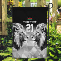 Kenya Rugby Custom Garden Flag Black Kenyan 22-23 Motif - Wonder Print Shop
