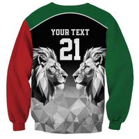 Kenya Rugby Custom Sweatshirt Black Kenyan 22-23 Motif - Wonder Print Shop