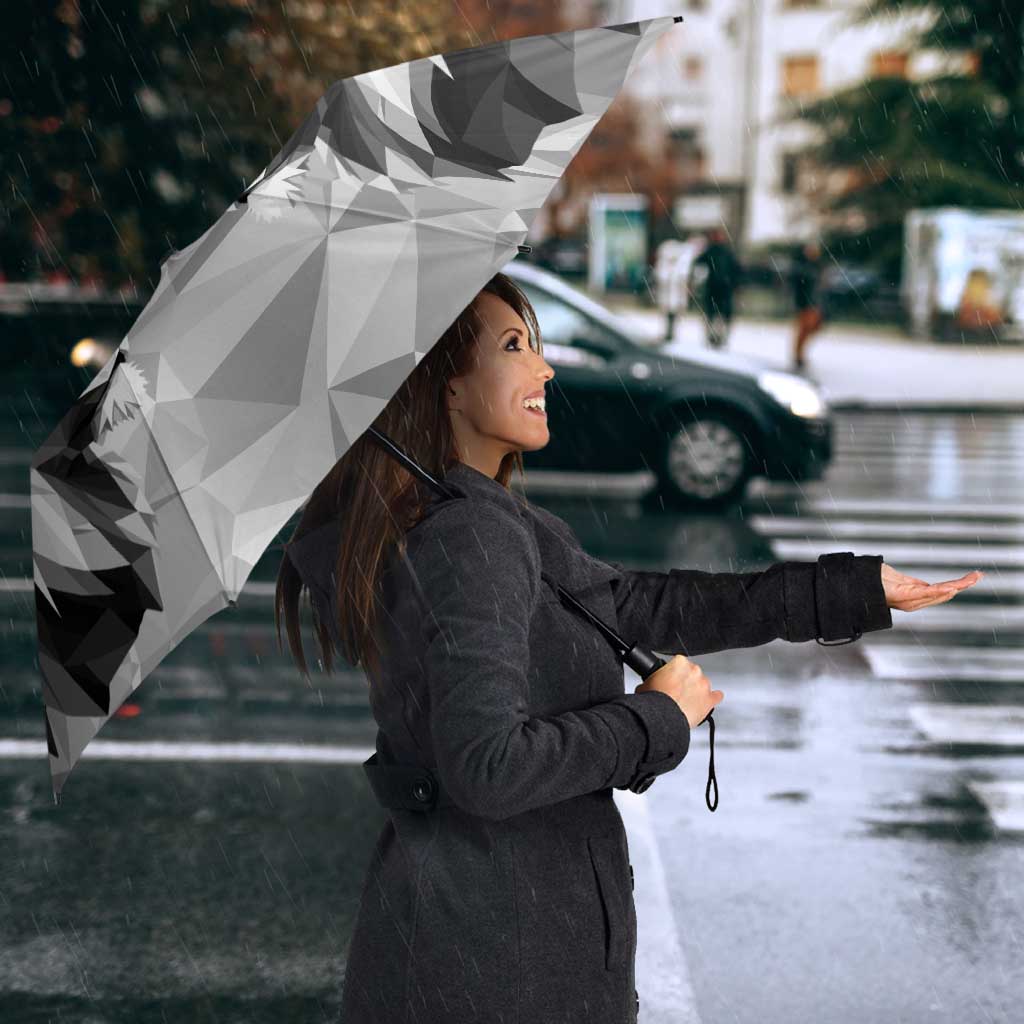 Kenya Rugby Custom Umbrella Black Kenyan 22-23 Motif - Wonder Print Shop