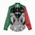 Kenya Rugby Custom Women Casual Shirt Black Kenyan 22-23 Motif - Wonder Print Shop
