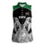 Kenya Rugby Custom Women Sleeveless Polo Shirt Black Kenyan 22-23 Motif - Wonder Print Shop