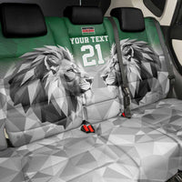 Kenya Rugby Custom Back Car Seat Cover Green Kenyan 22-23 Motif - Wonder Print Shop