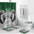 Kenya Rugby Custom Bathroom Set Green Kenyan 22-23 Motif - Wonder Print Shop